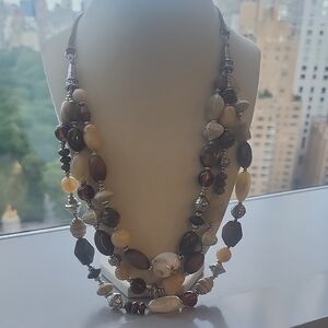 Premier Multi-Tone Beaded Necklace